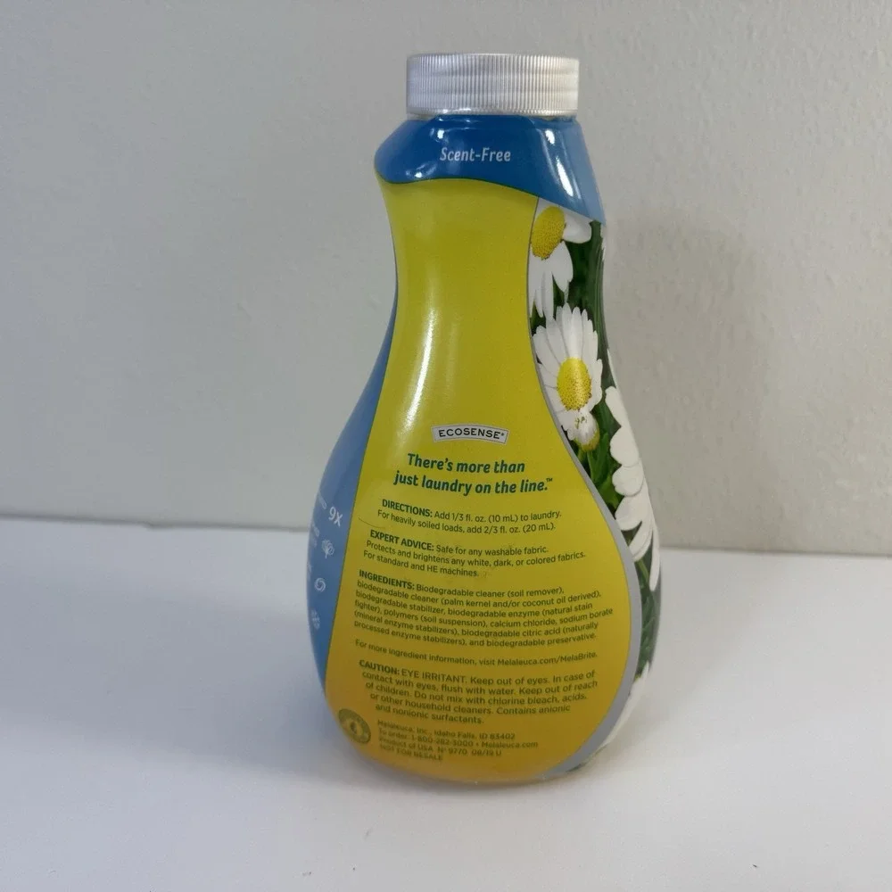 Melaleuca Ecosense Mela Brite Color Booster‎ 9x 96 loads Scent-Free 32 fl oz